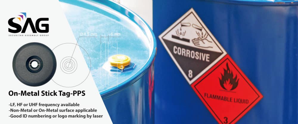 On-metal Stick Tag-PPS-Tag Built to Survive Harsh Environment